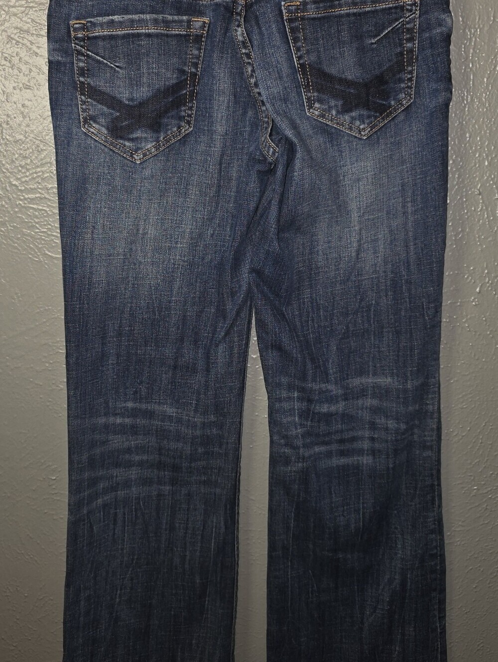 Stetson Women's 214 City Trouser Flare Leg Western Jeans Blue Denim Size 4 - Picture 5 of 5
